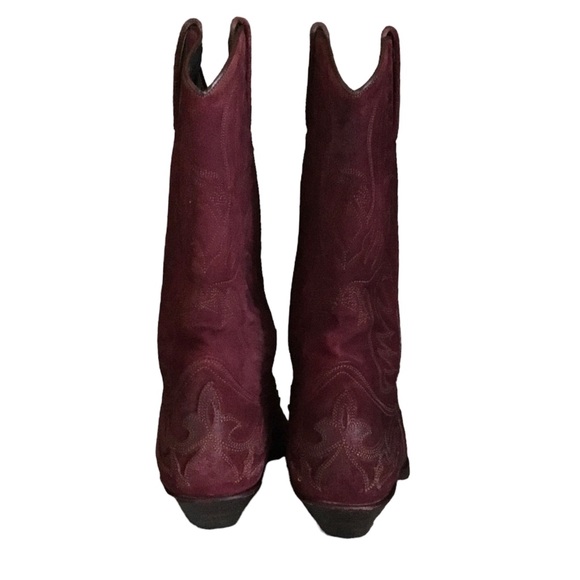 Sendra Suede Embroidered Western Cowboy Boots - Picture 3 of 16